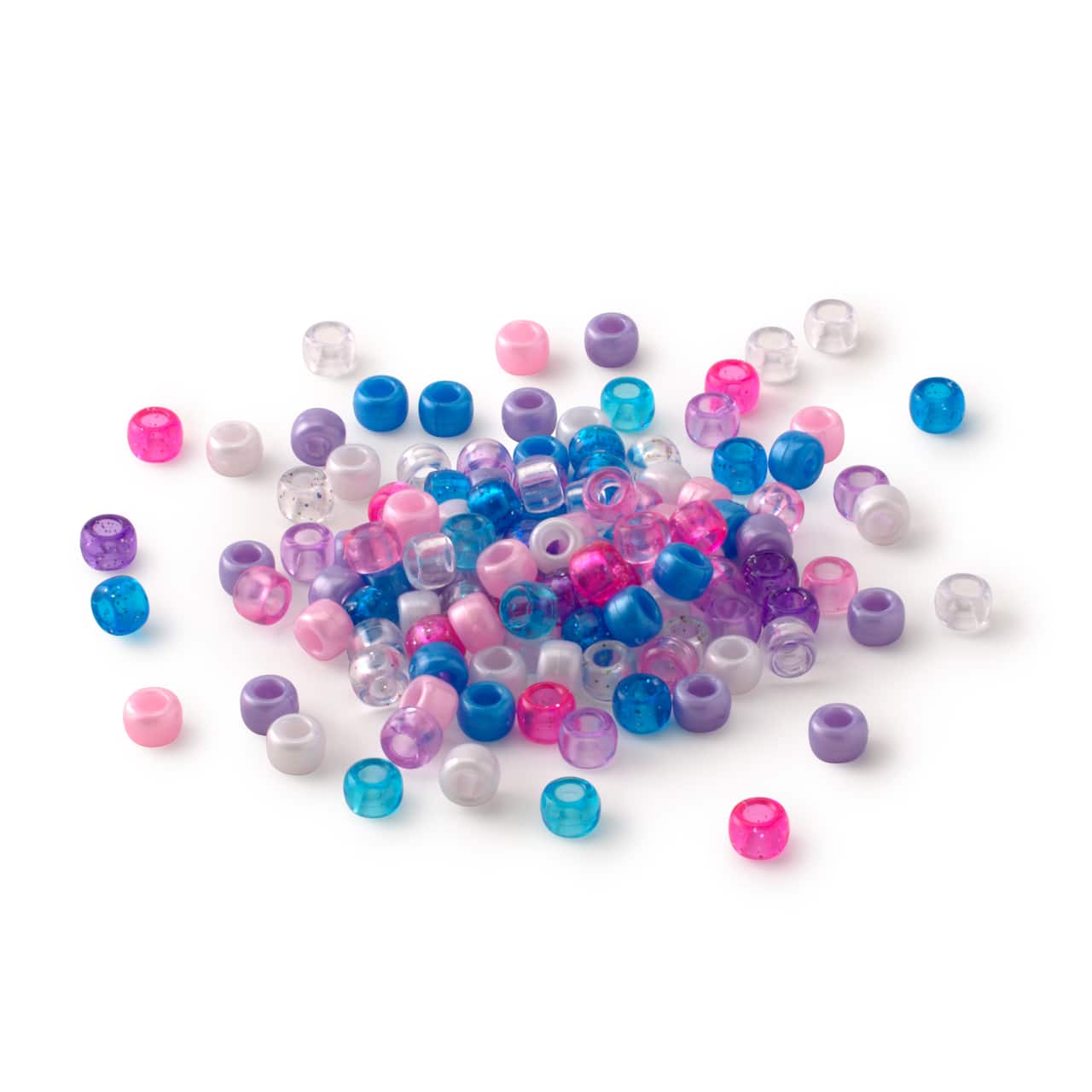 Multicolour Pony Beads by Creatology™, 6mm x 9mm